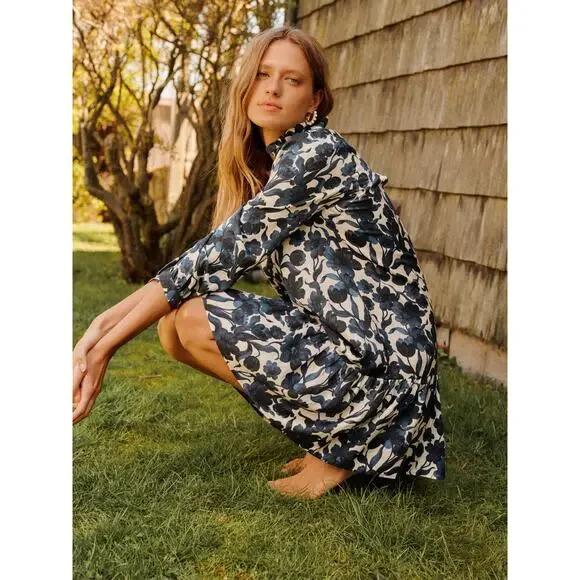 blue poppy palmerston dress Blue Poppy Palmerston Dress